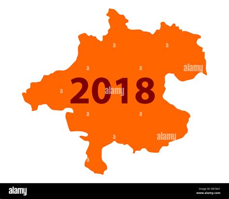 Map of upper austria hi-res stock photography and images - Alamy