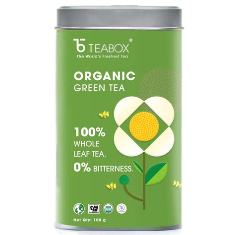 Buy Premium Organic Green Tea Online | Teabox