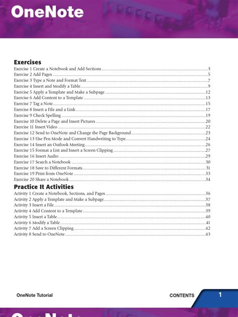 Image result for OneNote Tutorial PDF