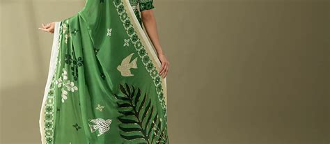 Embroidered Saree – Thee Modern Roots