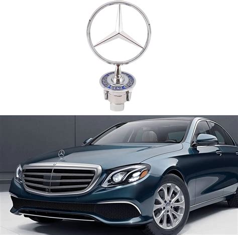 Buy for Mercedes-Benz Hood Emblem Star Hood Ornament Emblem for W124 ...