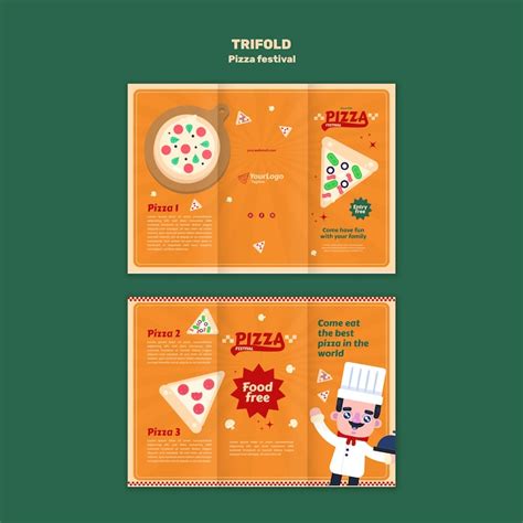 Pizza brochure PSD, High Quality Free PSD Templates for Download | Freepik