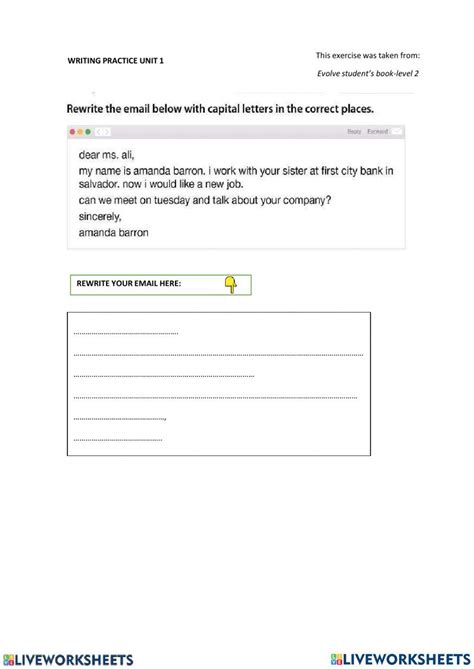 Mail Writing Practice 的图像结果