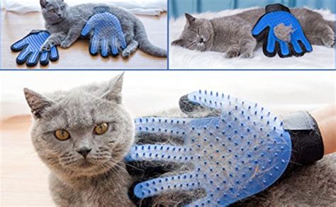 Tilak Venture Pets Grooming Deshedding Massaging Bath Glove for Dogs ...