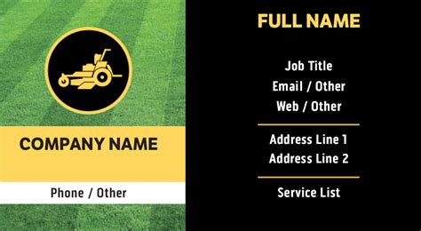 Landscaping Business Card Templates 的图像结果