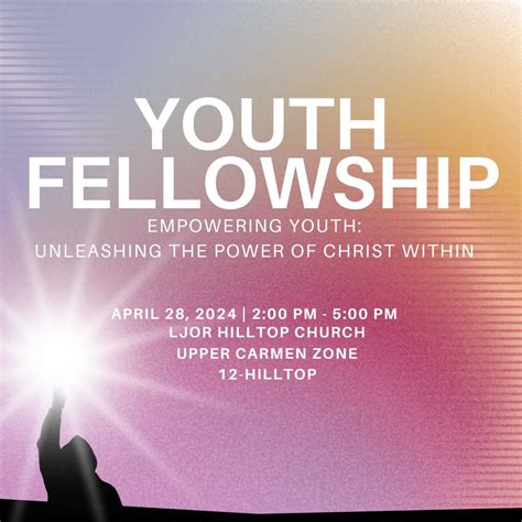 EMPOWERING YOUTH: UNLEASHING THE POWER OF CHRIST WITHIN, Carmen hilltop ...