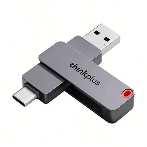 Lenovo TPU301 Type-C And USB Dual-Head Flash Drive, High-Speed Read And ...