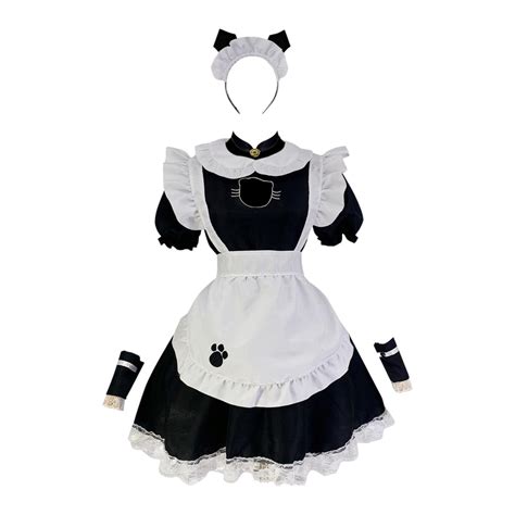 ⚡️Buy Maxbell French Maid Costume Anime Cosplay Uniform Suit Sweet ...