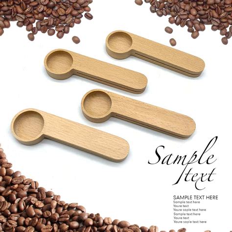152mm 2 in 1 Beech Wood Coffee Spoon Sealing Clip ... – Grandado