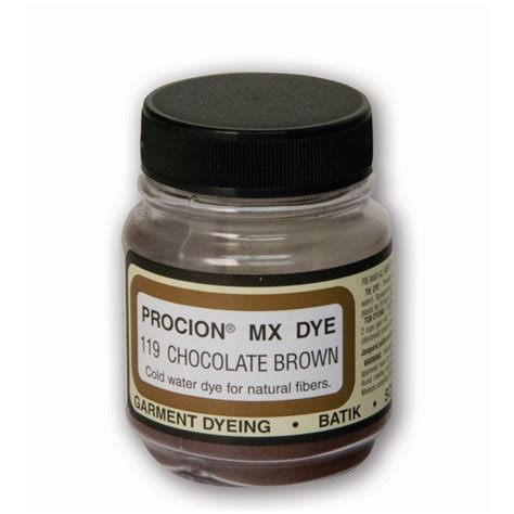 Jacquard Fabric Colours - Procion MX Dyes - 18.71 GM - Chocolate Brown ...