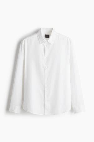 Men's Linen Shirts | Long Sleeve Linen Shirts | H&M IN