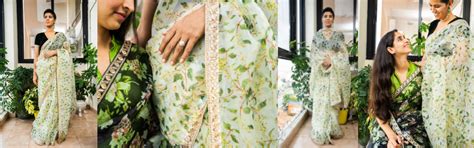 Enchant with Elegance: Discover the ROOPMATI SILK ORGANZA SARI at Bash ...