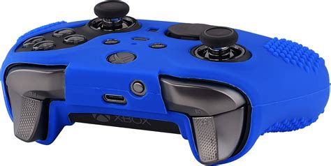 Buy eXtremeRate Blue Soft Anti-Slip Silicone Cover Skins, Controller ...
