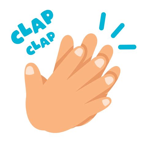 clap your hand _ clap your hands イラスト – TYZD