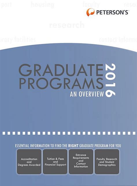 Buy Graduate & Professional Programs: An Overview 2016 Book Online at ...
