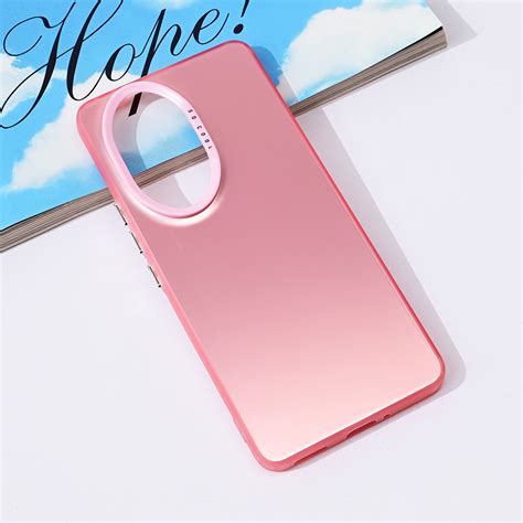 Maska(futrola) Clear za Honor 200 Pro roza - Mob-Shop