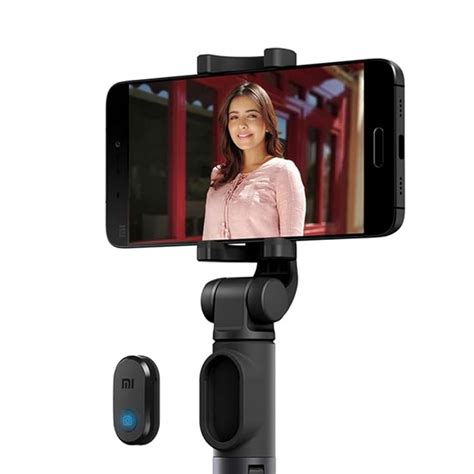 Mi Xiaomi Selfie Stick with Tripod Stand with Bluetooth Remote, 360 deg ...