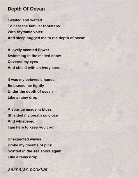 Poems About The Ocean