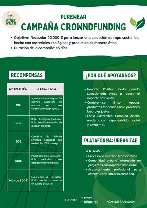 Póster Campaña de Reciclaje Ilustrado Verde - CAMPAÑA CROWNDFUNDING ...