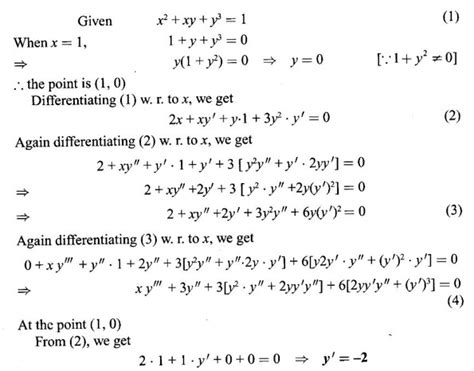 Implicit Differentiation Problem and Solving 的图像结果