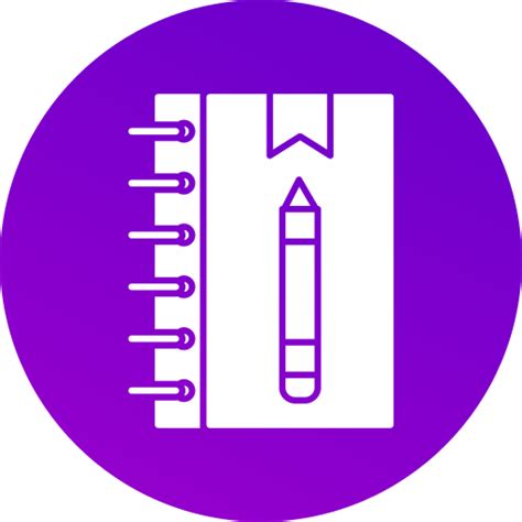 Notebooks Generic gradient fill icon | Freepik