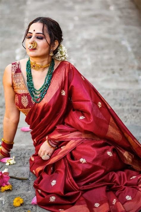 Red Pure Munga Cotton Silk Handloom Saree – Dailybuyys