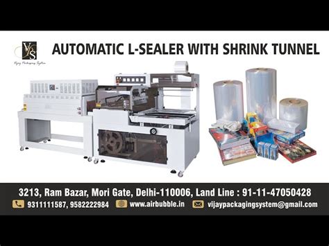Shrink Packaging Machine - Heat Shrink Tunnel Economical Packaging ...