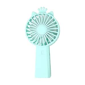 DIVINE COLLECTION Mini Portable USB Hand Fan Rechargeable High-Speed ...