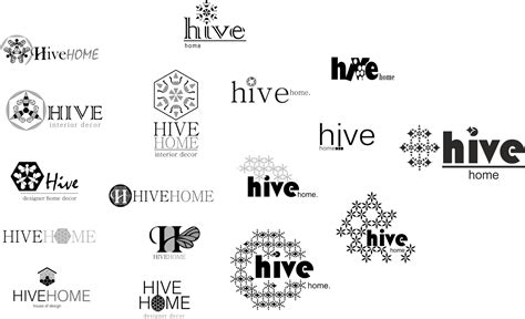 ZINIA JC : Hive Logo, Stationary & Folder design
