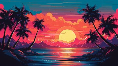 Image result for Retro Sunset Images Coding Machine Learning