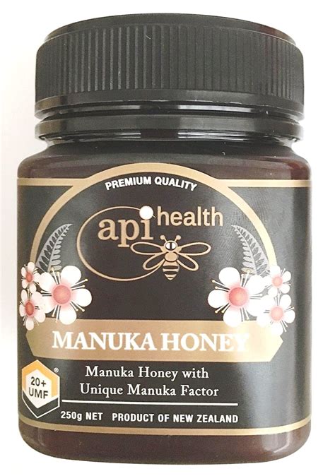 Apihealth Nz Raw Manuka Honey Umf 20+, 250Gm : Amazon.in: Grocery ...