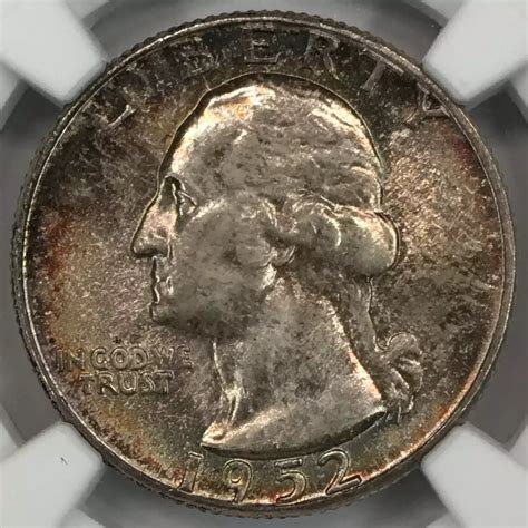 1952 Silver Washington Quarter NGC MS-67+ - Old Pueblo Coin