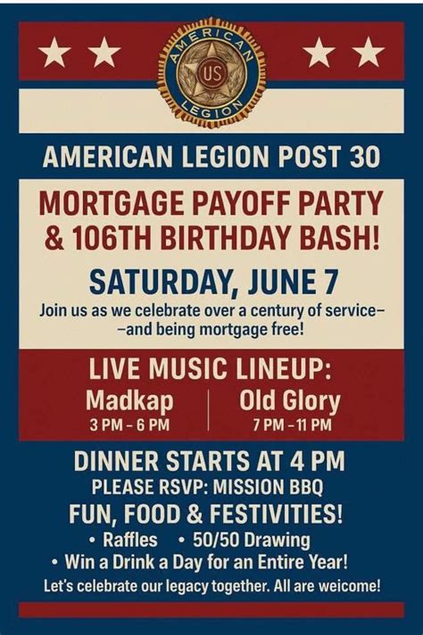 American Legion Big Fkn Party!! at American Legion Post 30, Sarasota on ...