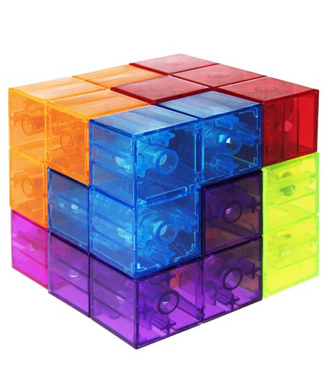 Magneto Cube: A magnetic interlocking puzzle.