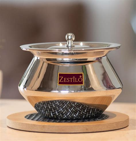 Buy ZESTILO Handi for Cooking I Aluminium Vessels for Cooking, 300 ML ...