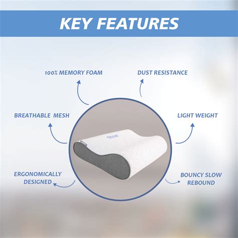 STERGIC NEXT Cervical Pillow for Neck & Shoulder Pain Relief Ergonomic ...