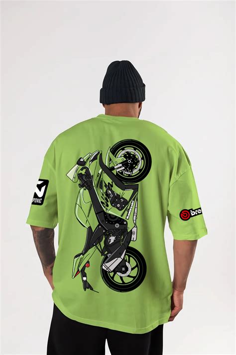 Oversized T Shirt - Racing Neon Ninja - 7 Days Exchange – Strong Soul