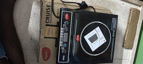 Pigeon by Stovekraft Cruise 1800 watt Induction Cooktop With Crystal ...