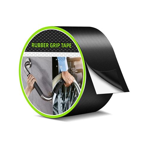 Aobrill Rubber Grip Tape, Non Slip Tape, Enhanced Textured Super Strong ...