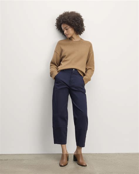 The Utility Barrel Pant Navy – Everlane