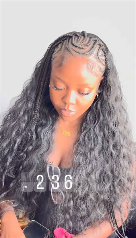 fulani quick weave 💇🏾‍♀️ in 2025 | Hairdos for curly hair, Hair styles ...