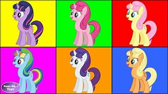 Image result for My Little Pony the Mane 6