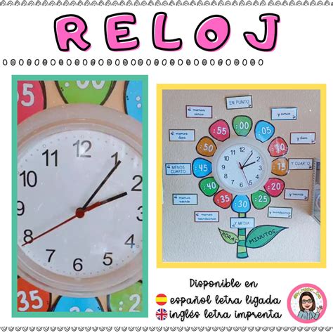 PACK RELOJ Y CLOCK ( en ambos idiomas) - Aula en Juego