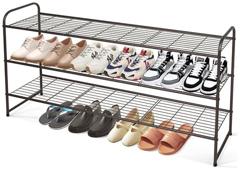 Stackable Shoe Racks For Closets at Phoebe Reddall blog
