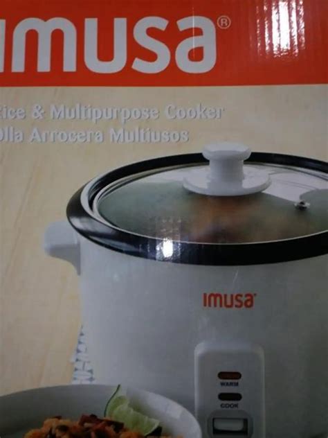 IMUSA 5 Cup Electric Nonstick Rice Cooker - White | AllSurplus | Phoenix