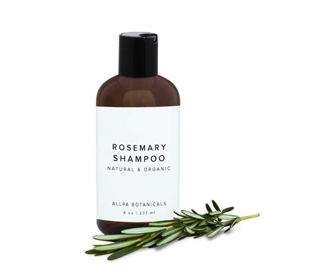 Rosemary Shampoo - Natural & Organic - Allpa Botanicals