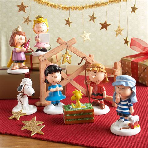 Department 56 Peanuts Pageant Nativity Set Figure | Nativity Set ...