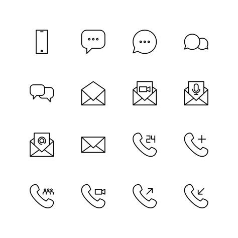Simple Communication Icon 的图像结果