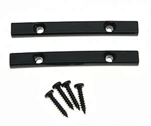 KAISH KAISH 2pcs Black 44.5mm Guitar String Retainer Bar for Floyd Rose ...