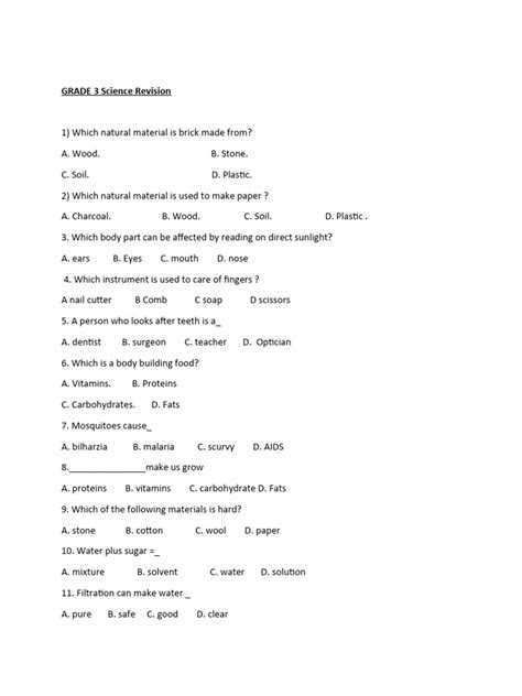 Class 3 Science 的图像结果
